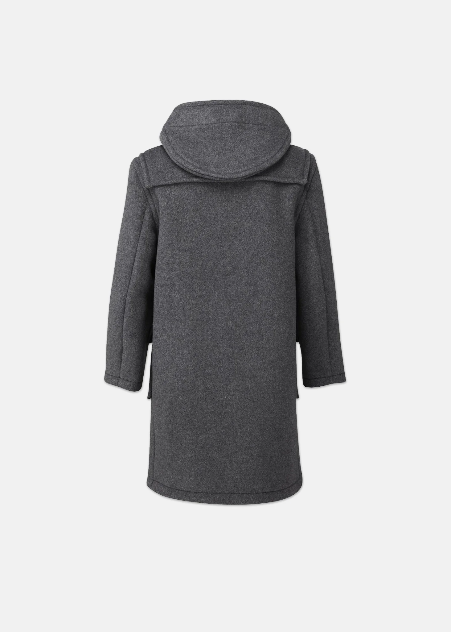 Children's Original Duffle Coat Charcoal - Image 4