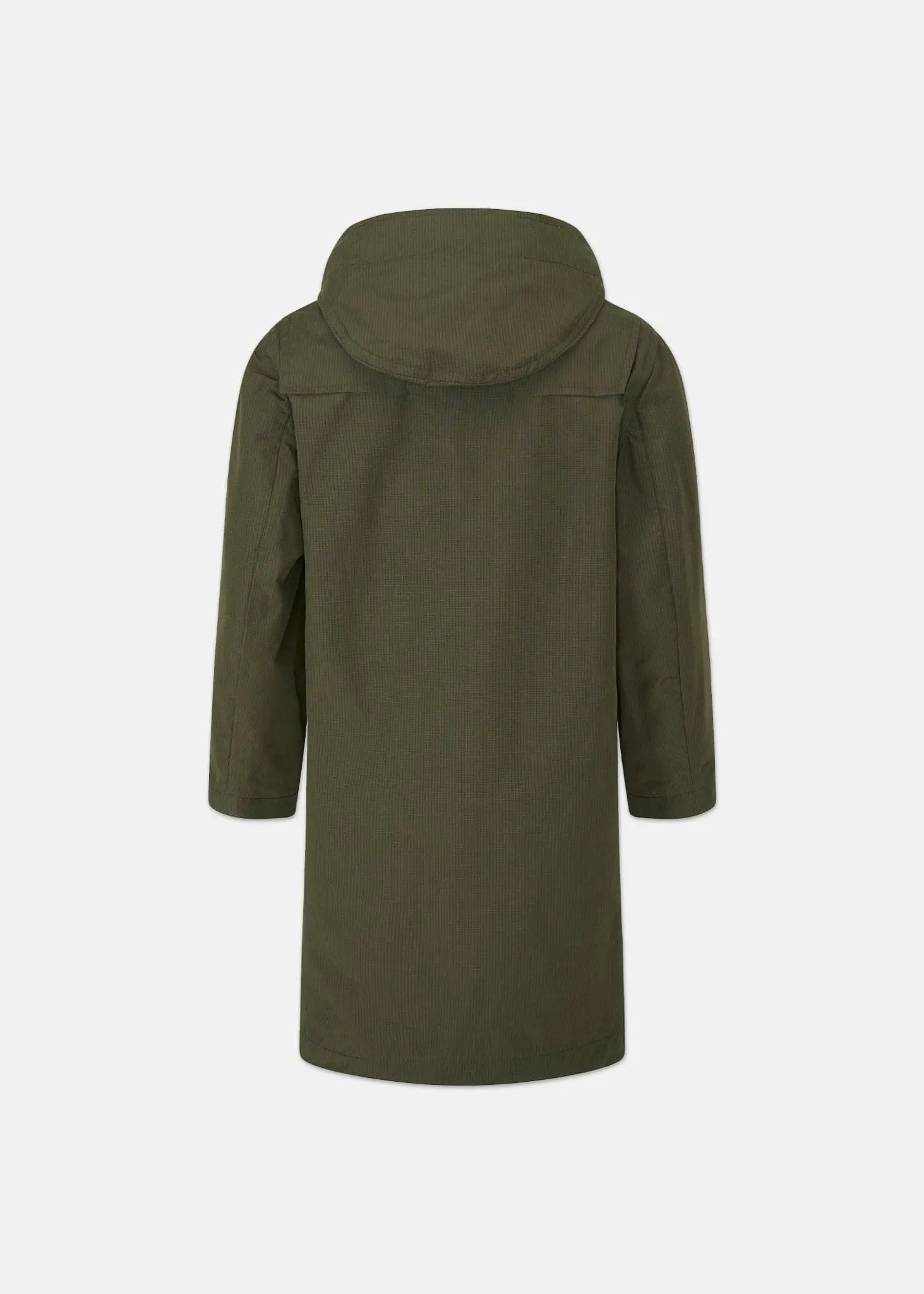 Children's Ripstop Showerproof Duffle Coat Khaki - Image 4