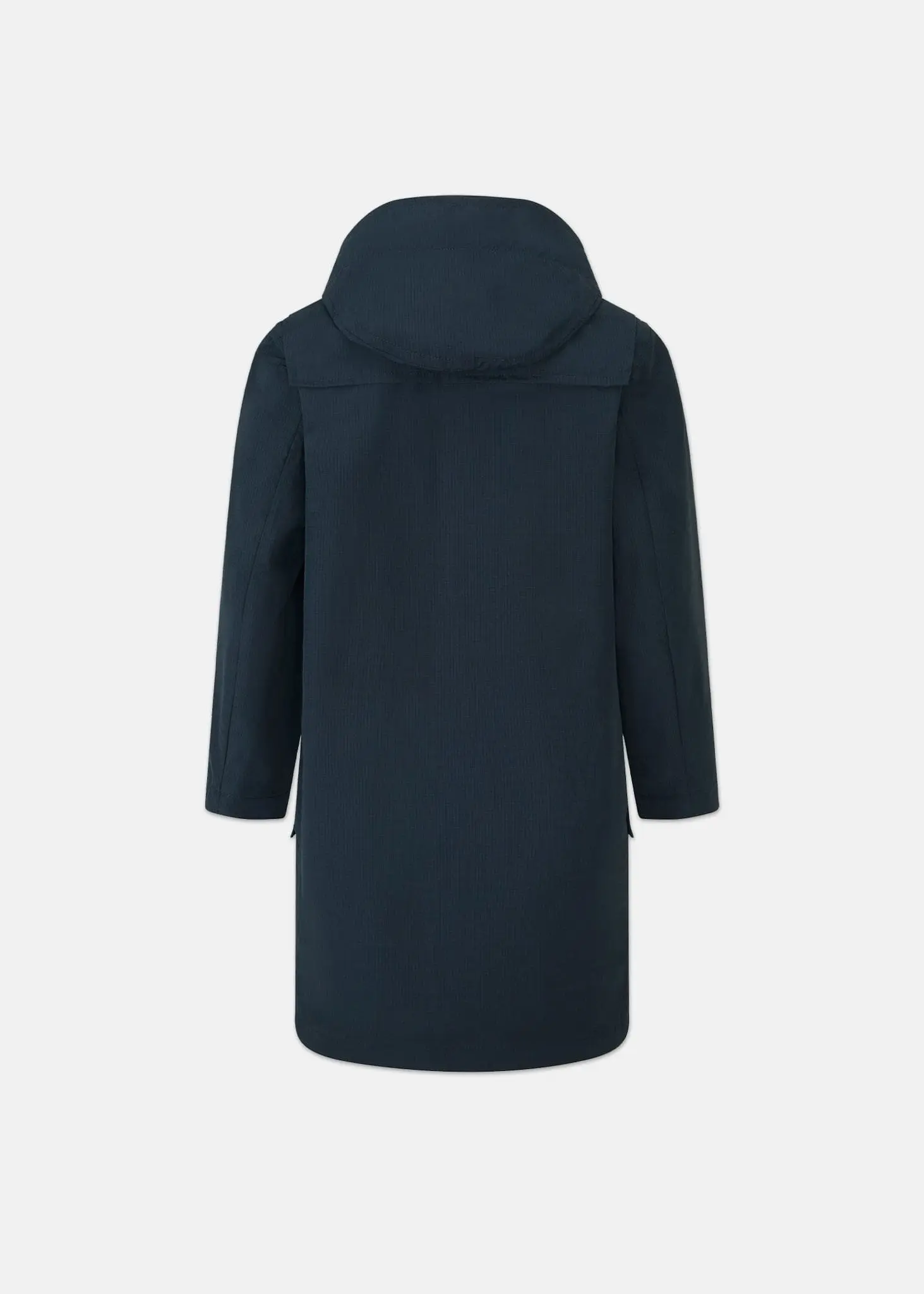 Children's Ripstop Showerproof Duffle Coat Navy - Image 3