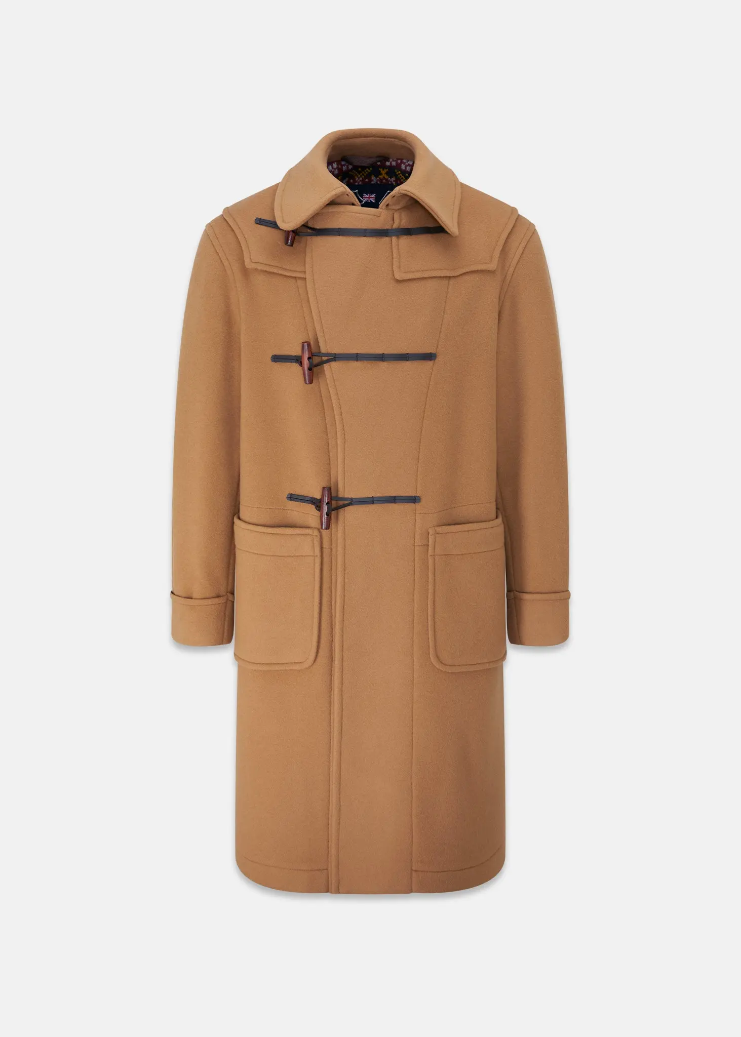 Men's Byron Duffle Coat Camel