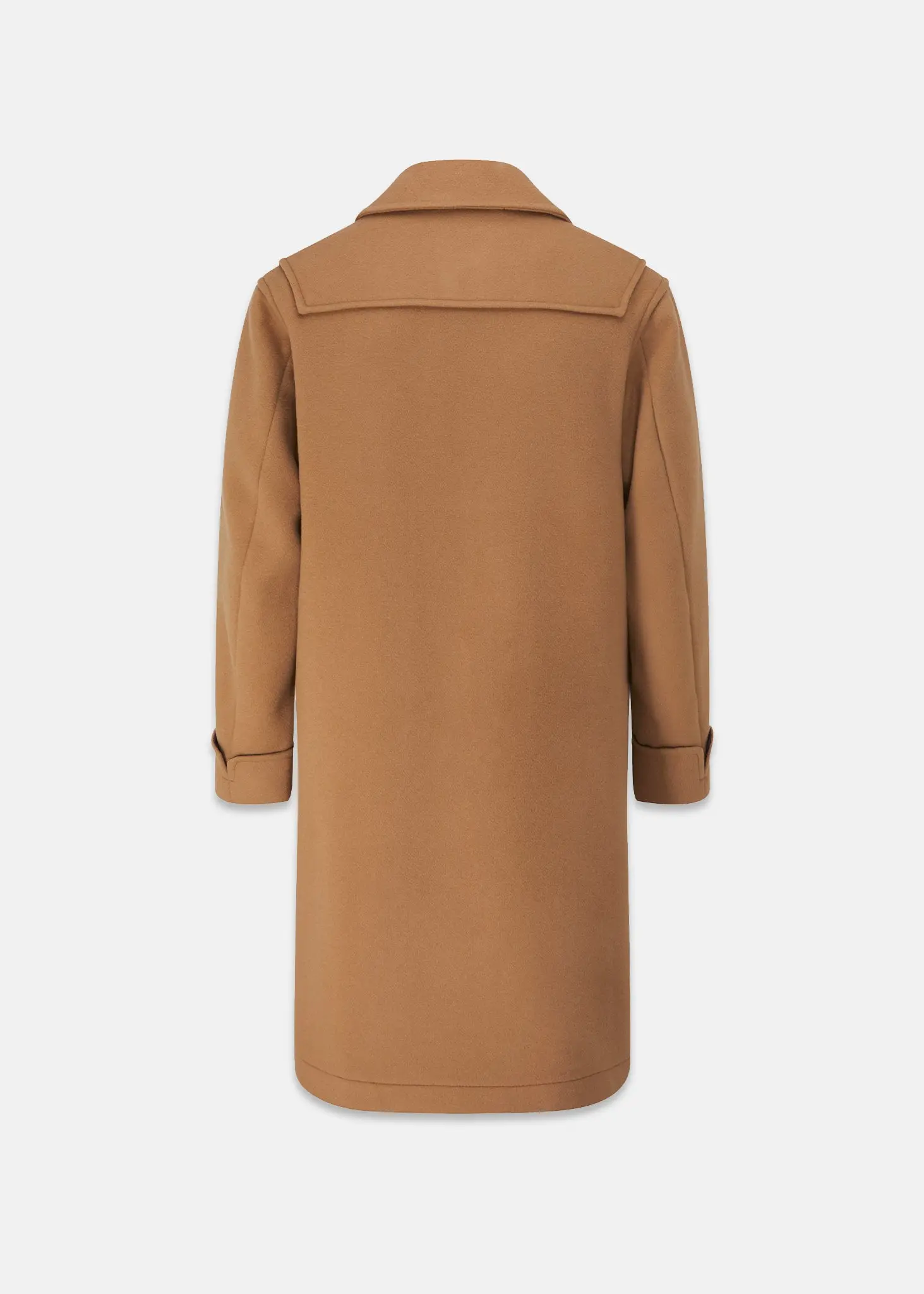 Men's Byron Duffle Coat Camel - Image 2