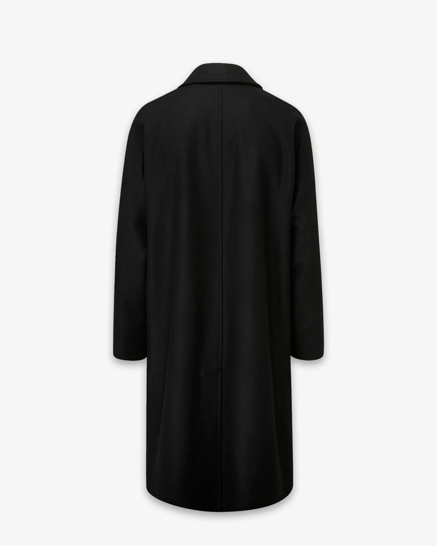 Men's Chesterfield Overcoat Black - Image 6