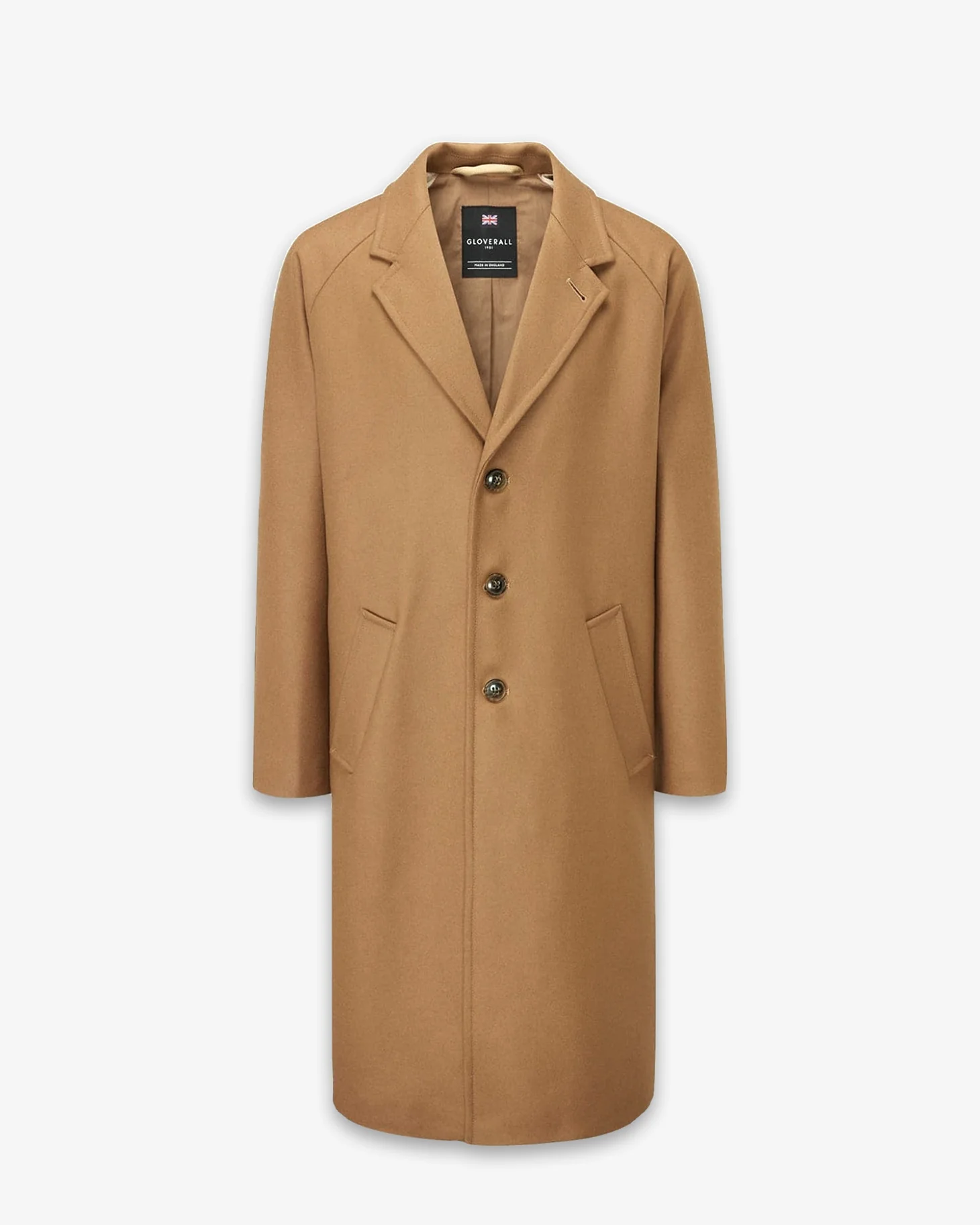 Men's Chesterfield Overcoat Camel - Image 5