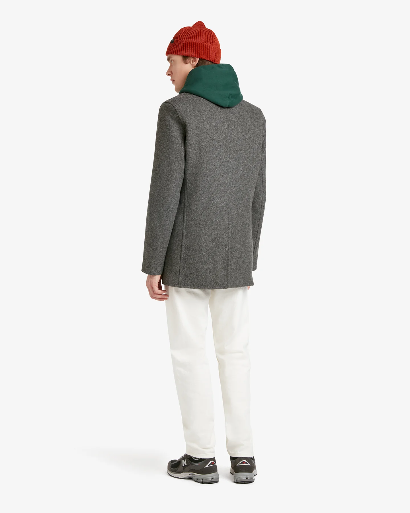 Men's Churchill Peacoat Grey - Image 4