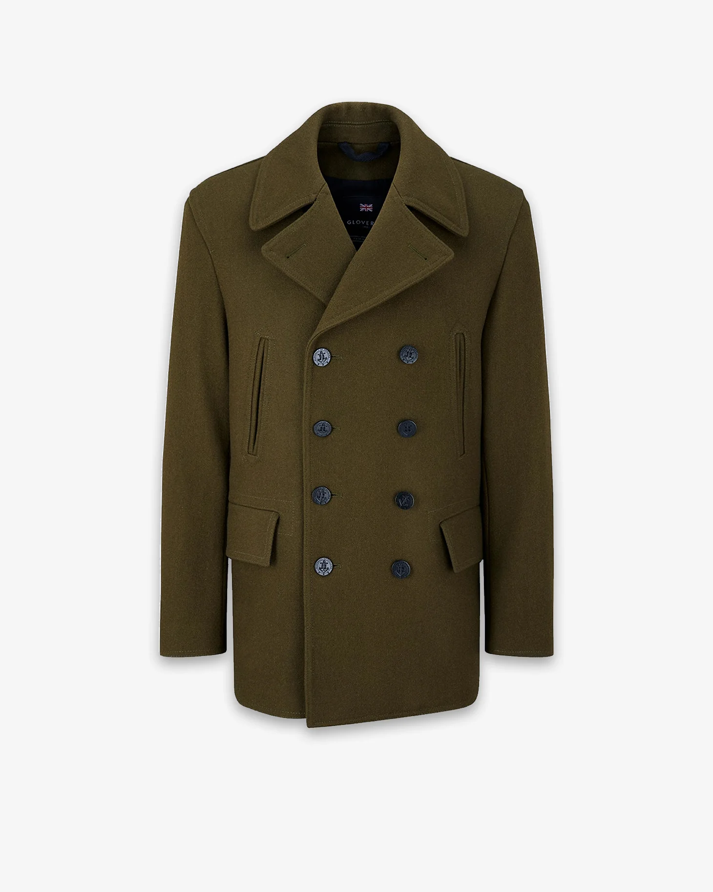 Men's Churchill Peacoat Loden - Image 5