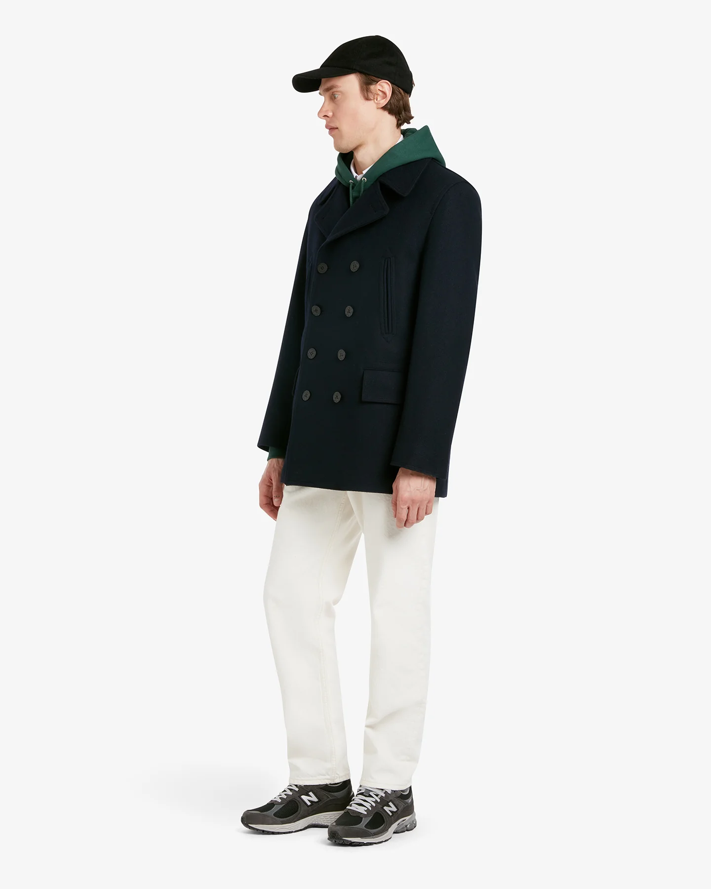 Men's Churchill Peacoat Navy - Image 3