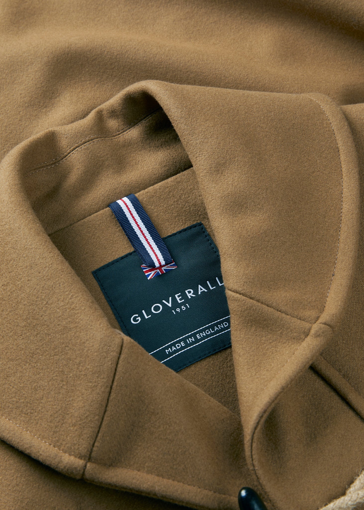 Men's Cocteau Duffle Jacket Camel - Image 3