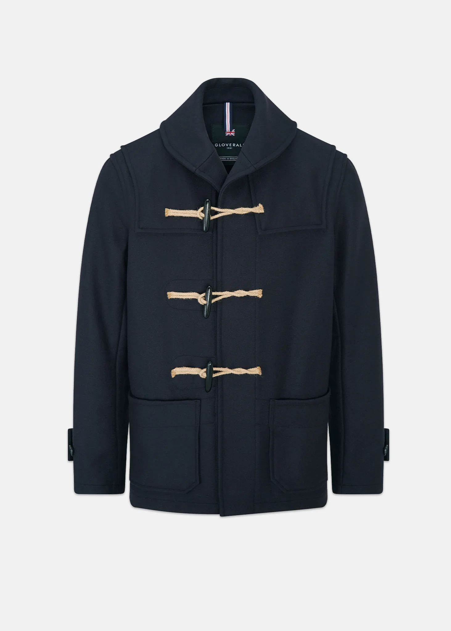 Men's Cocteau Duffle Jacket Navy - Image 2