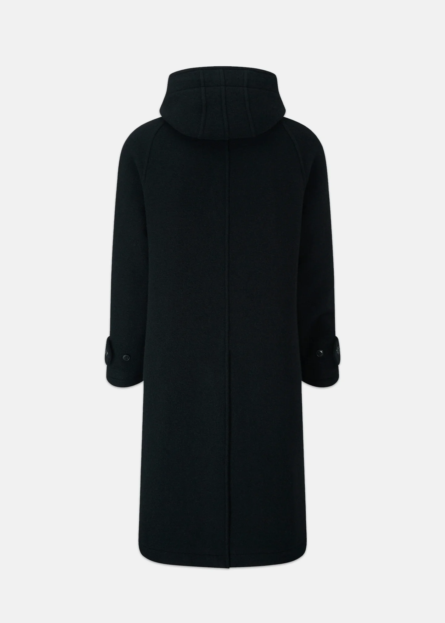 Men's Horatio Overcoat Black - Image 2