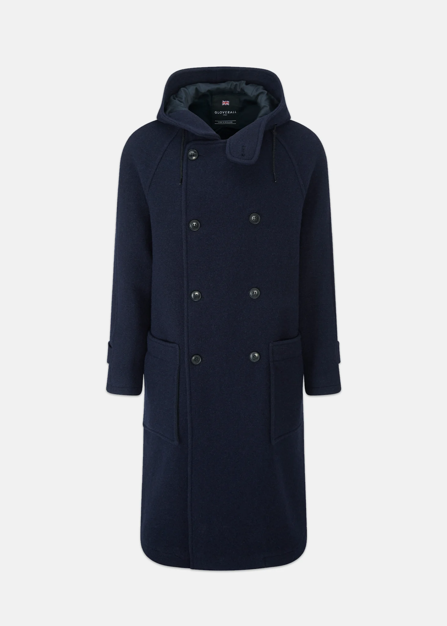 Men's Horatio Overcoat Navy - Image 2