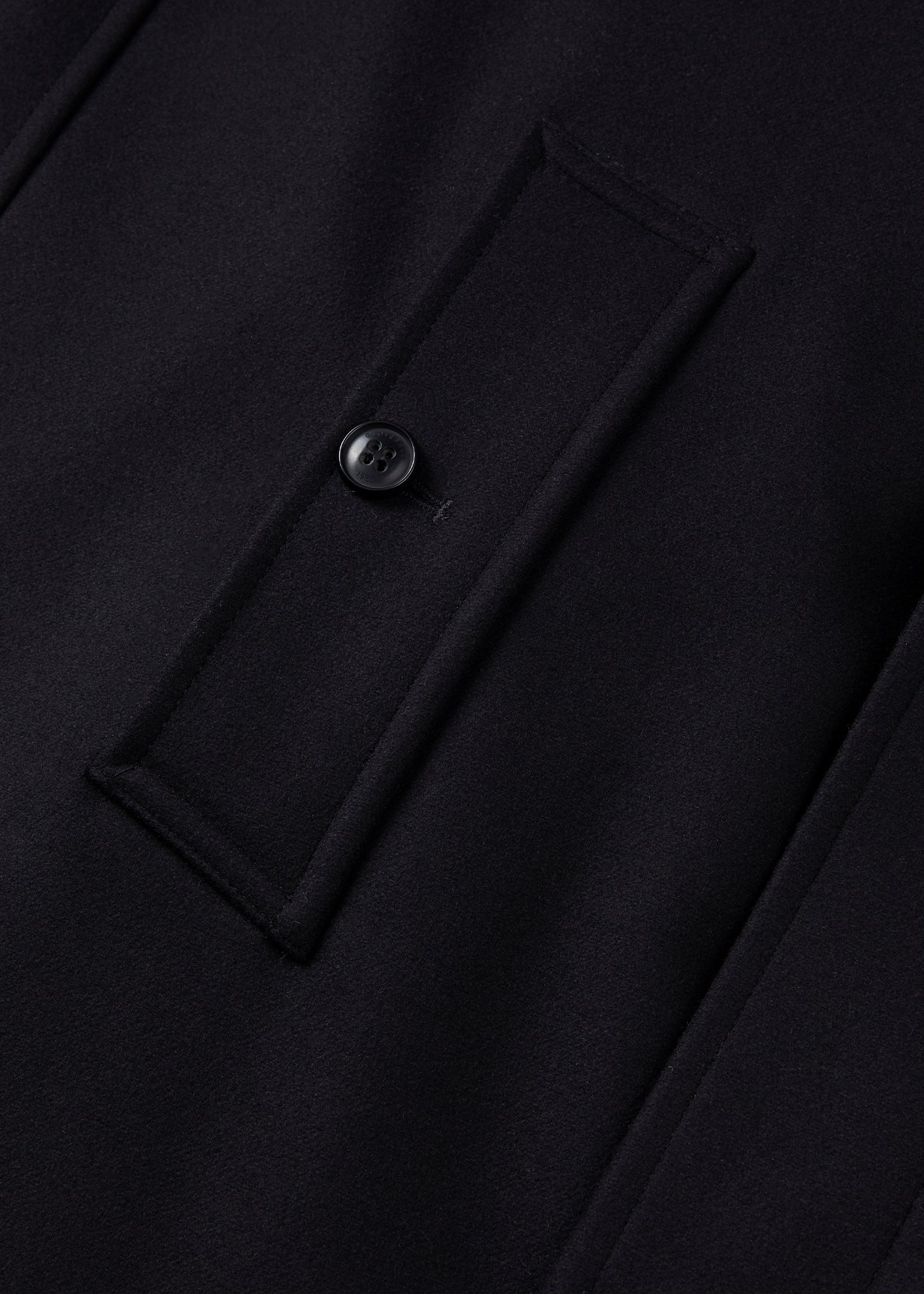 Men's Hynes Overcoat Black - Image 11