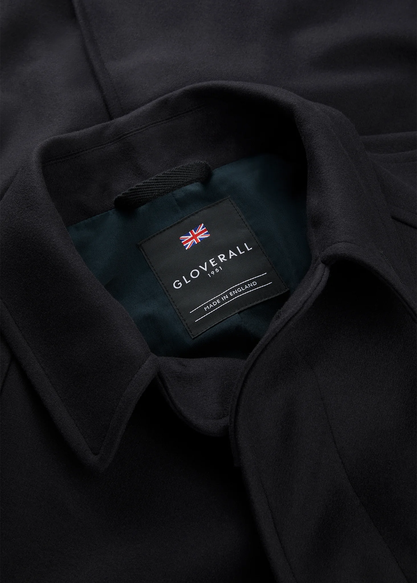Men's Hynes Overcoat Navy - Image 4