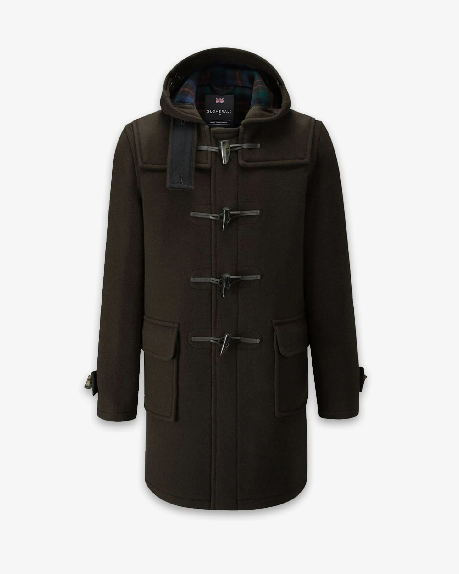 Men's Morris Duffle Coat Brown MacDuff Hunting - Image 5