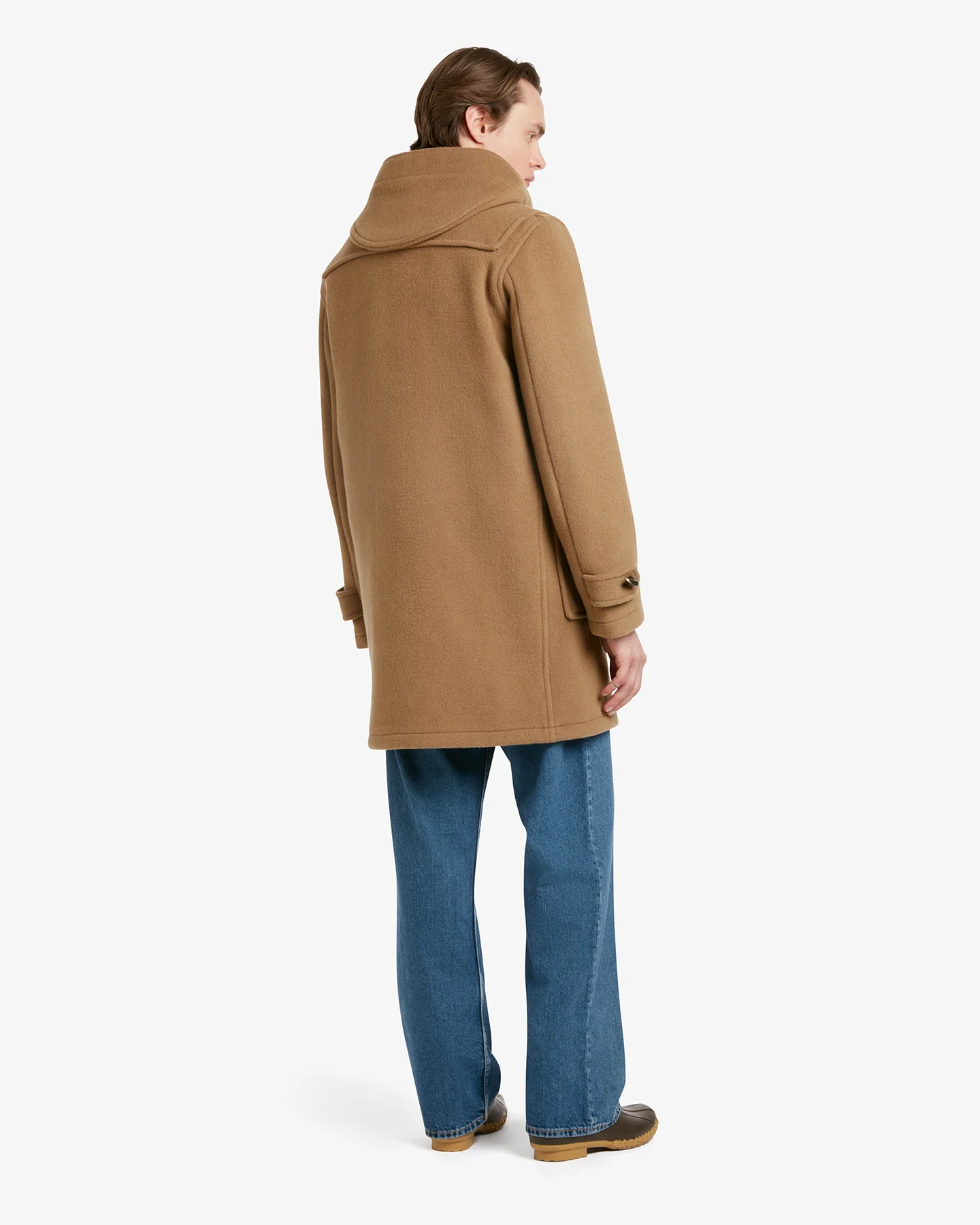 Men's Morris Duffle Coat Camel Buchanan - Image 4