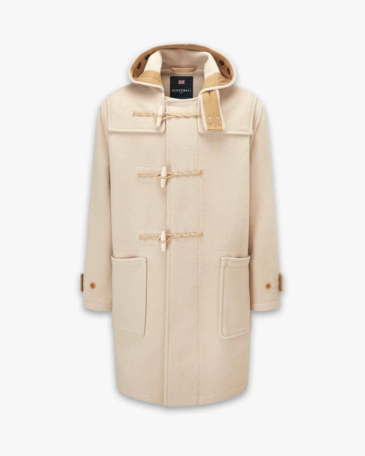 Men's Original Monty Duffle Coat Natural - Image 5
