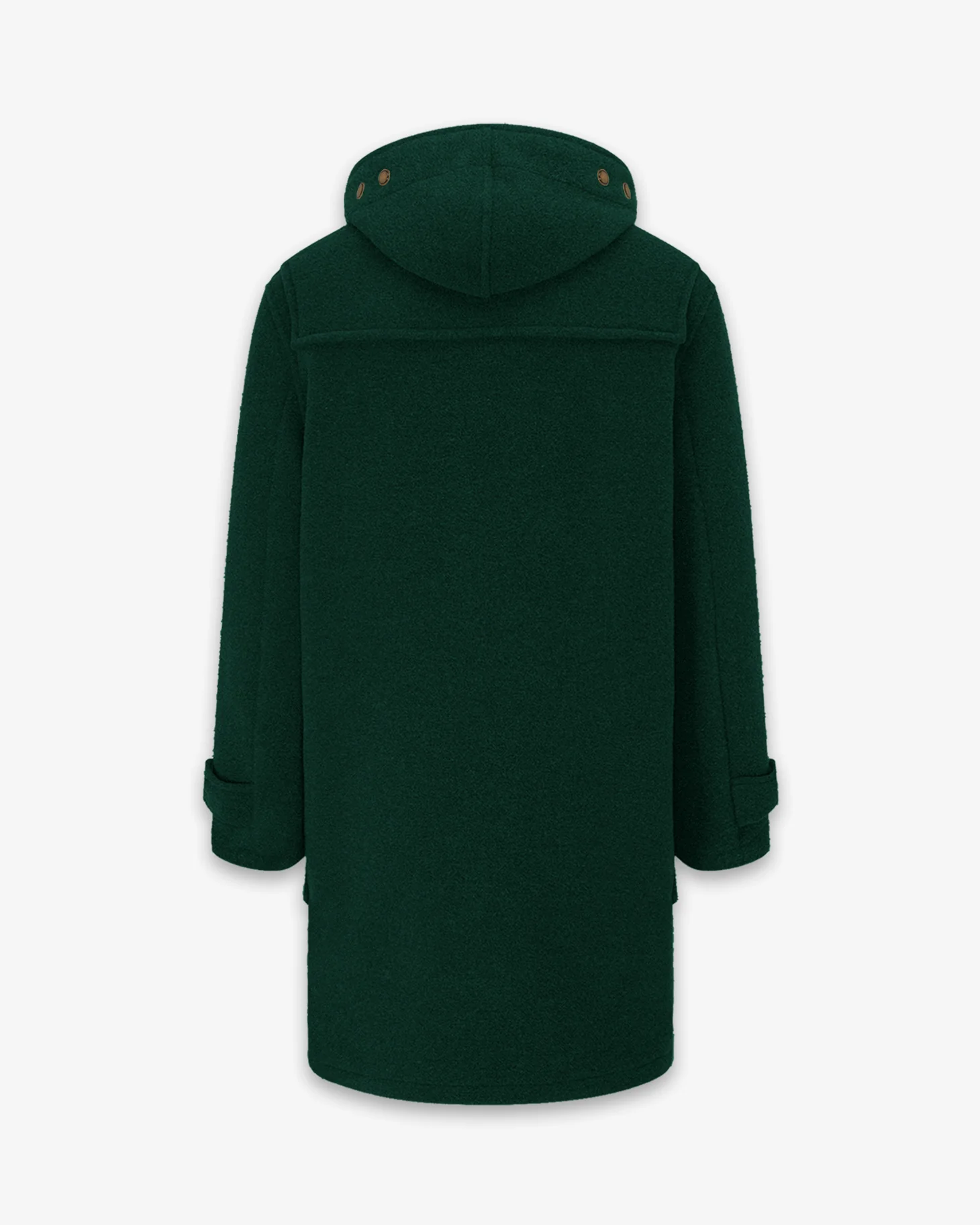 Men's Original Monty Duffle Coat Pine Green - Image 6
