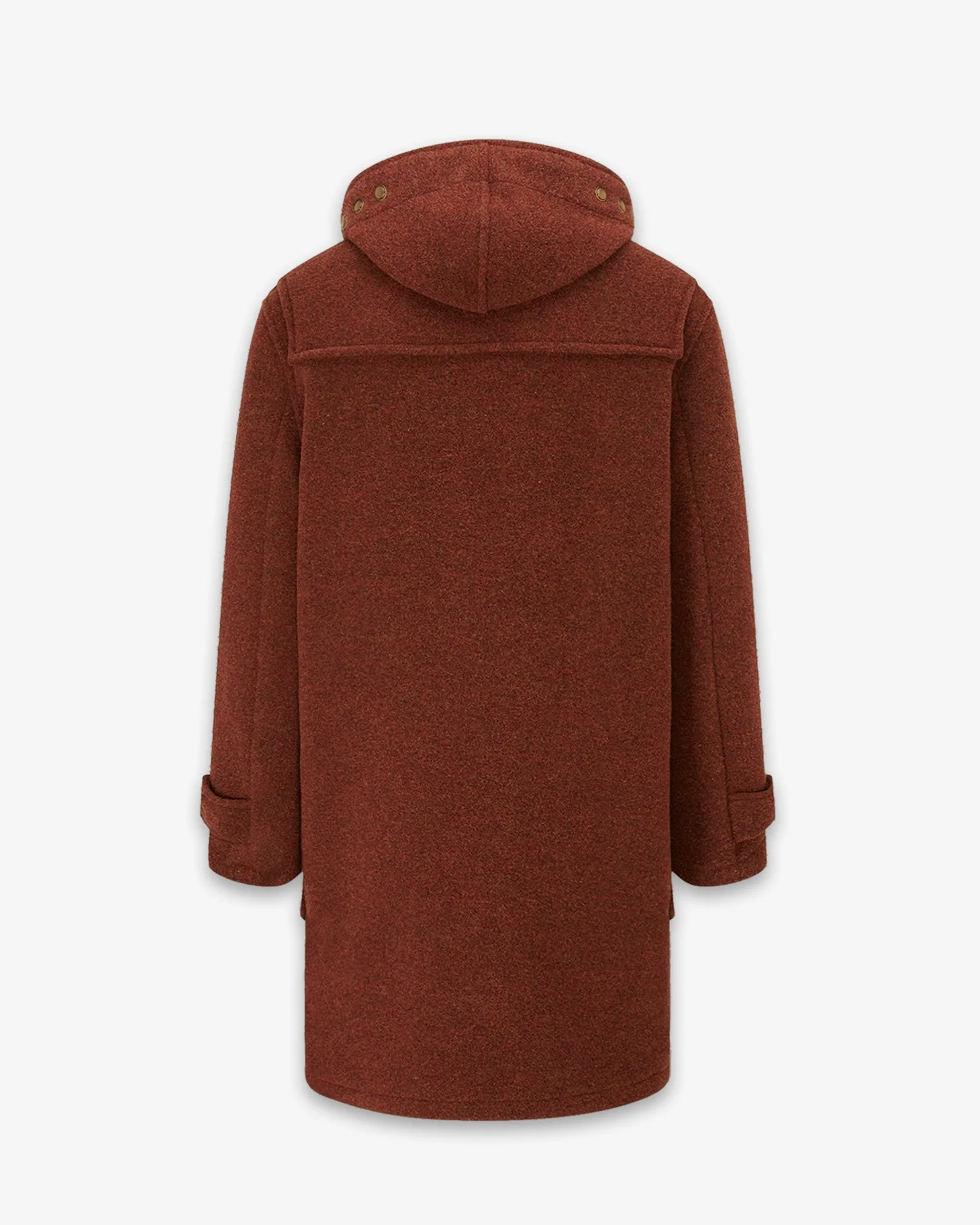 Men's Original Monty Duffle Coat Rust - Image 6