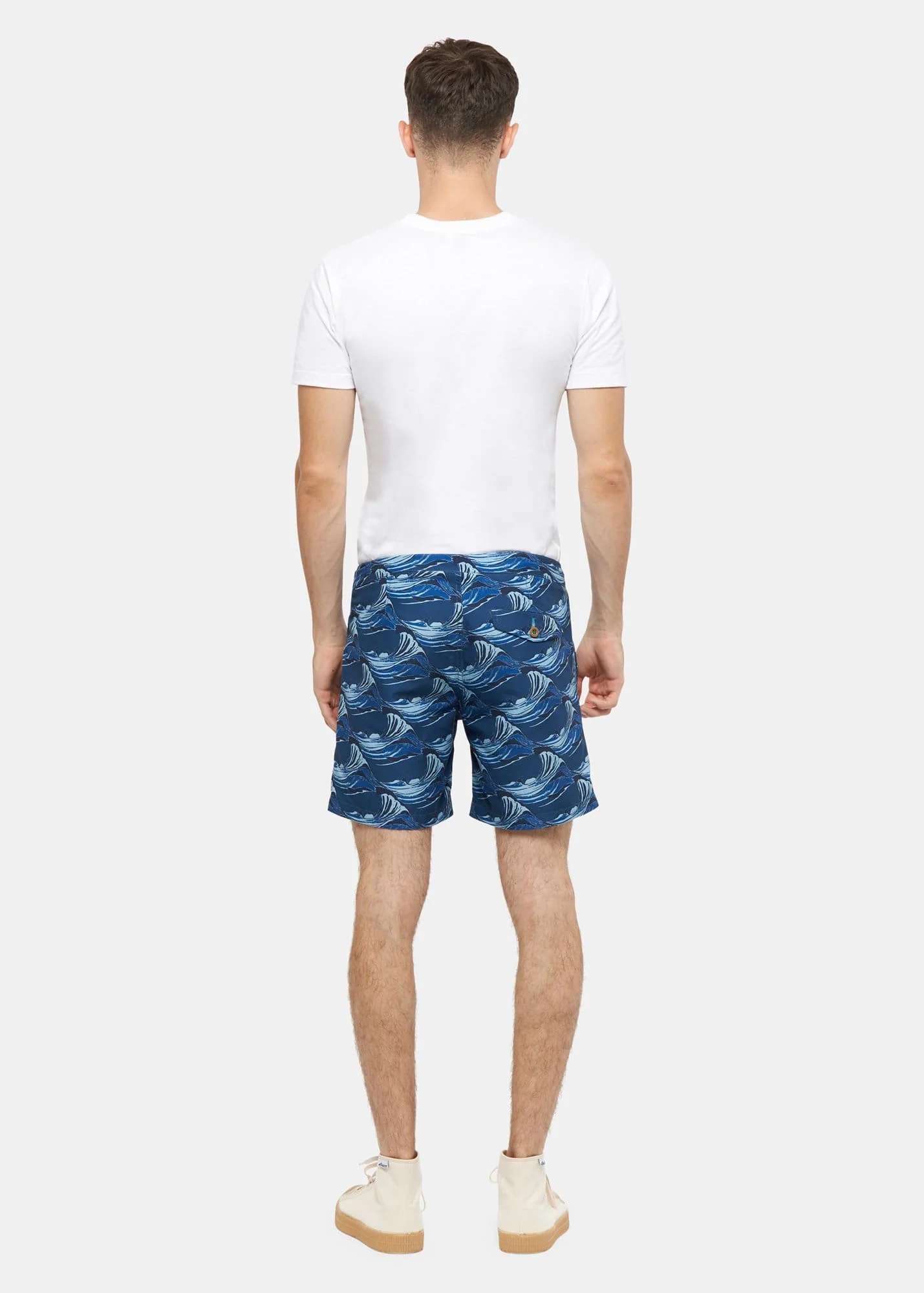 Men's Riz x Gloverall Wave Swim Shorts - Image 3