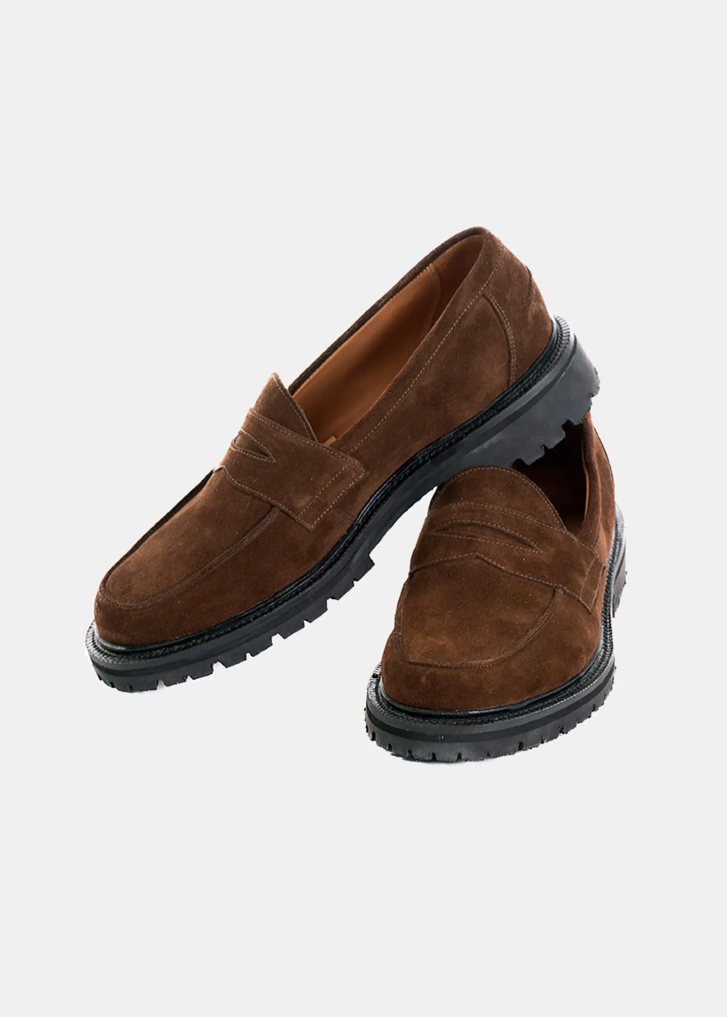 Men's Robert Loafers Brown Suede - Image 2