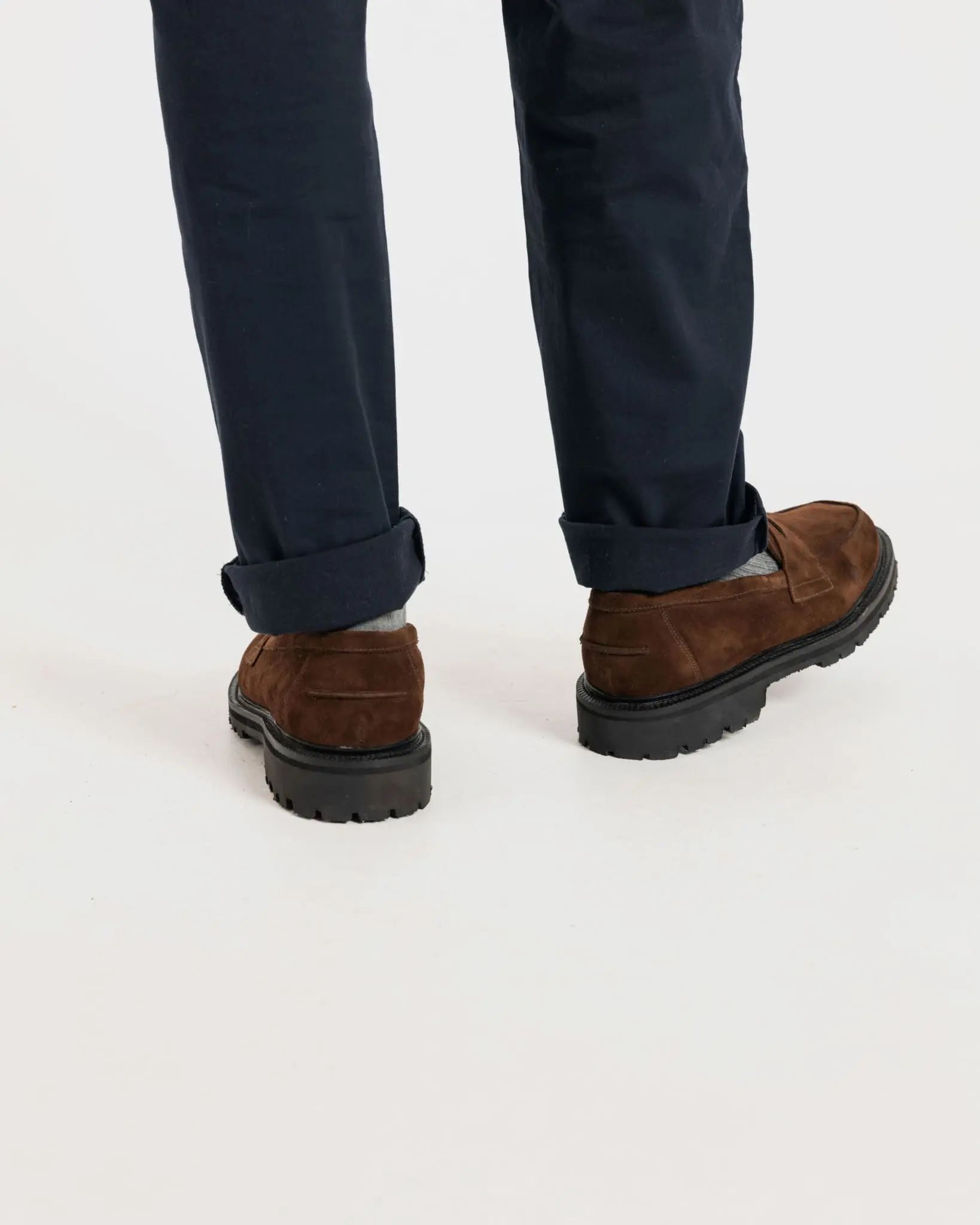 Men's Robert Loafers Brown Suede - Image 4