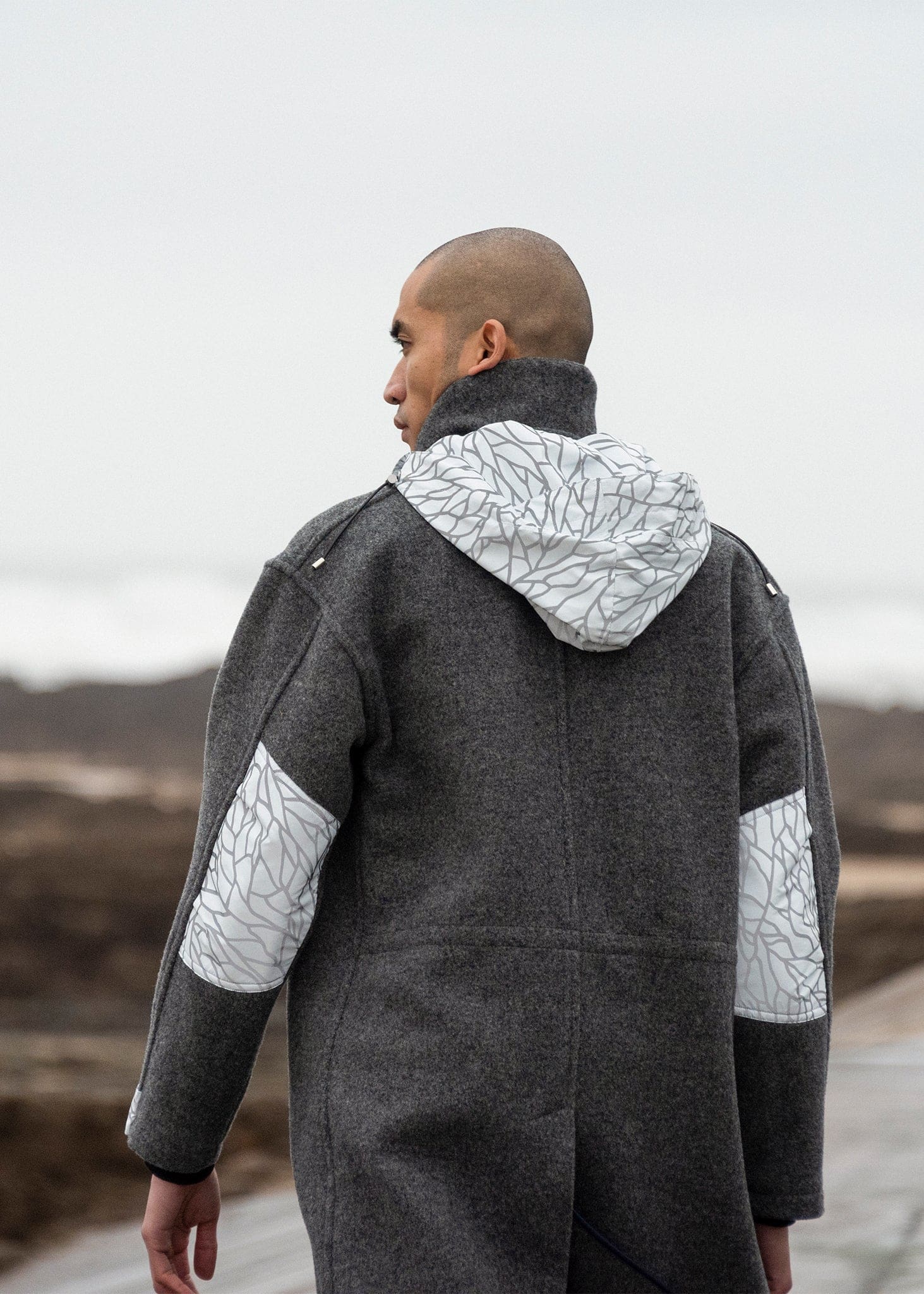 Men's Scott Parka Charcoal - Image 2