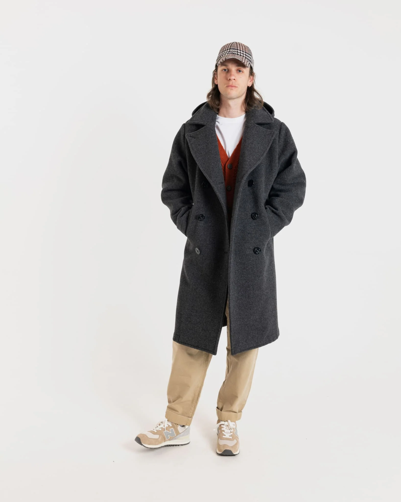 Men's Shackleton Peacoat Charcoal - Image 6