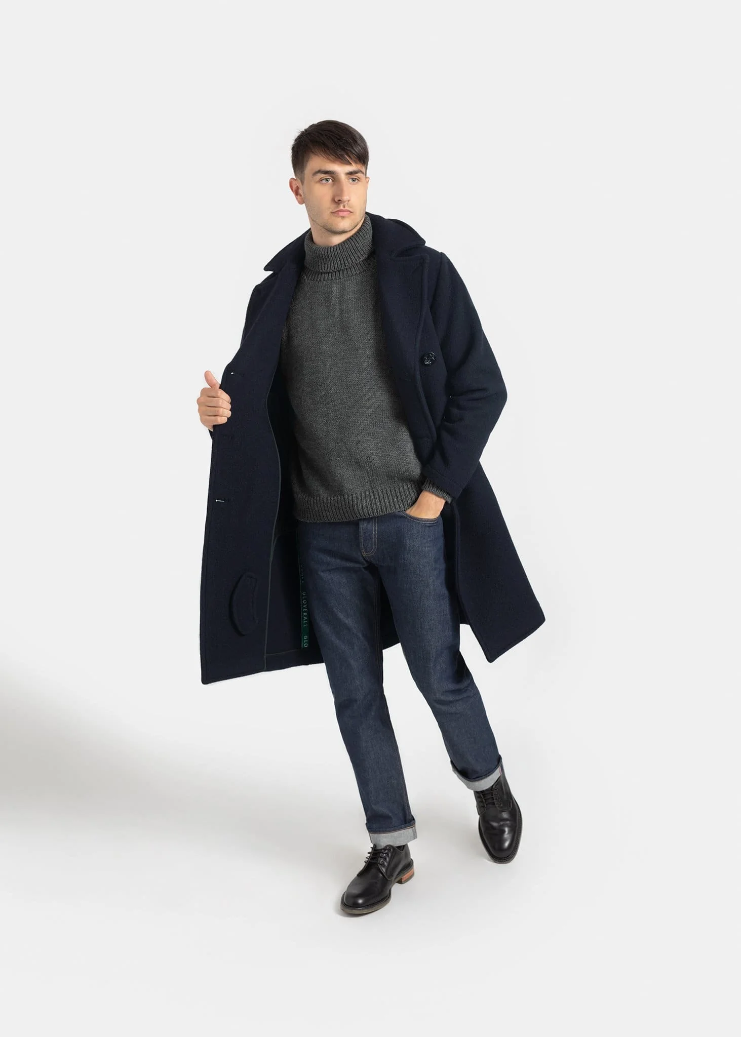 Men's Shackleton Peacoat Navy - Image 10