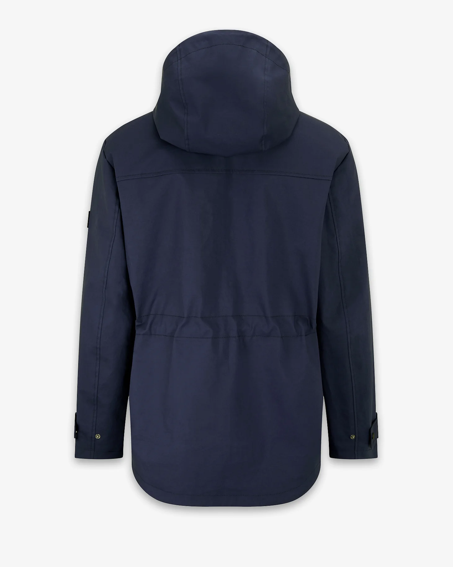 Men's Sharpe Technical Hooded Parka Navy - Image 6