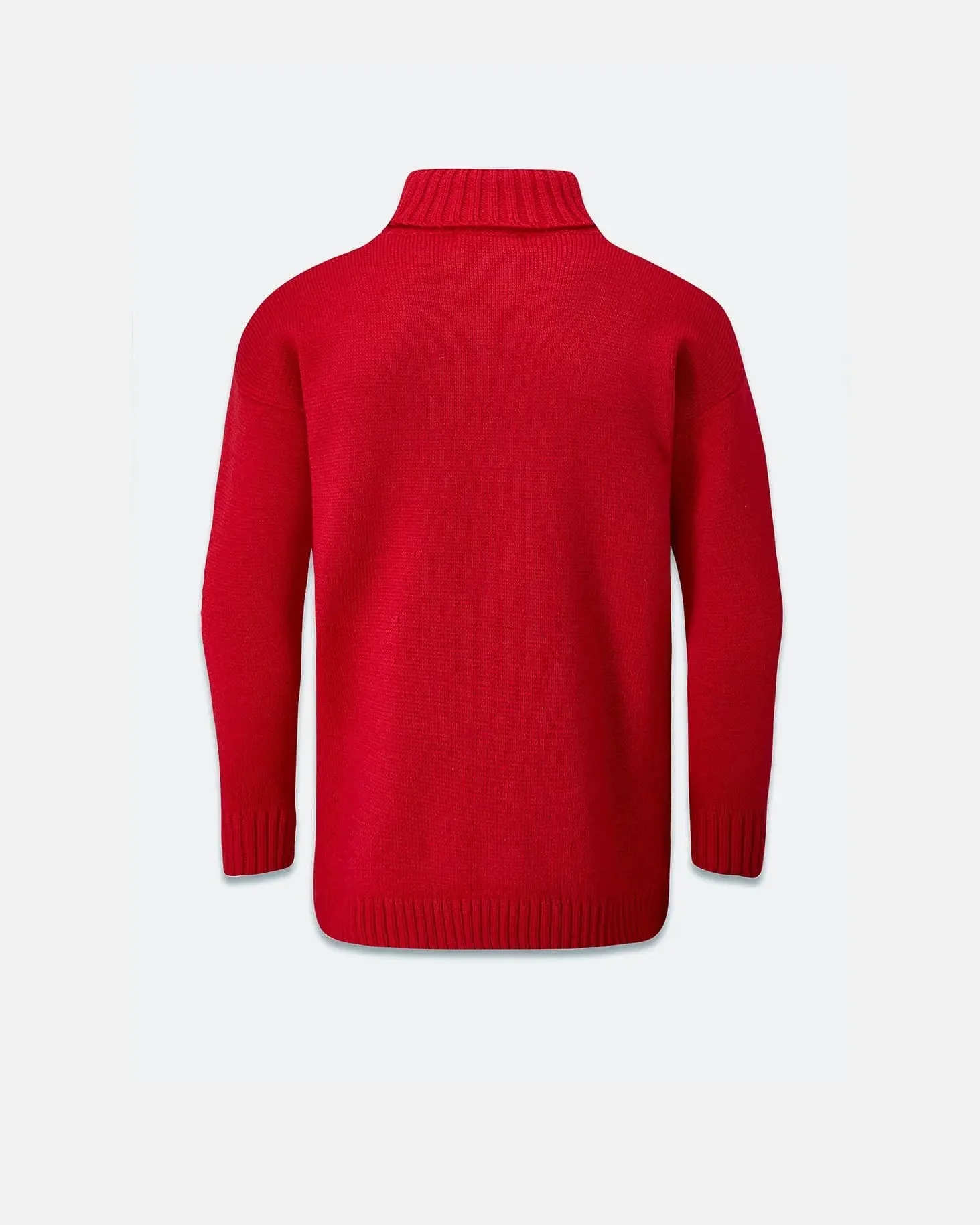 Men's Submariner Jumper Red - Image 6