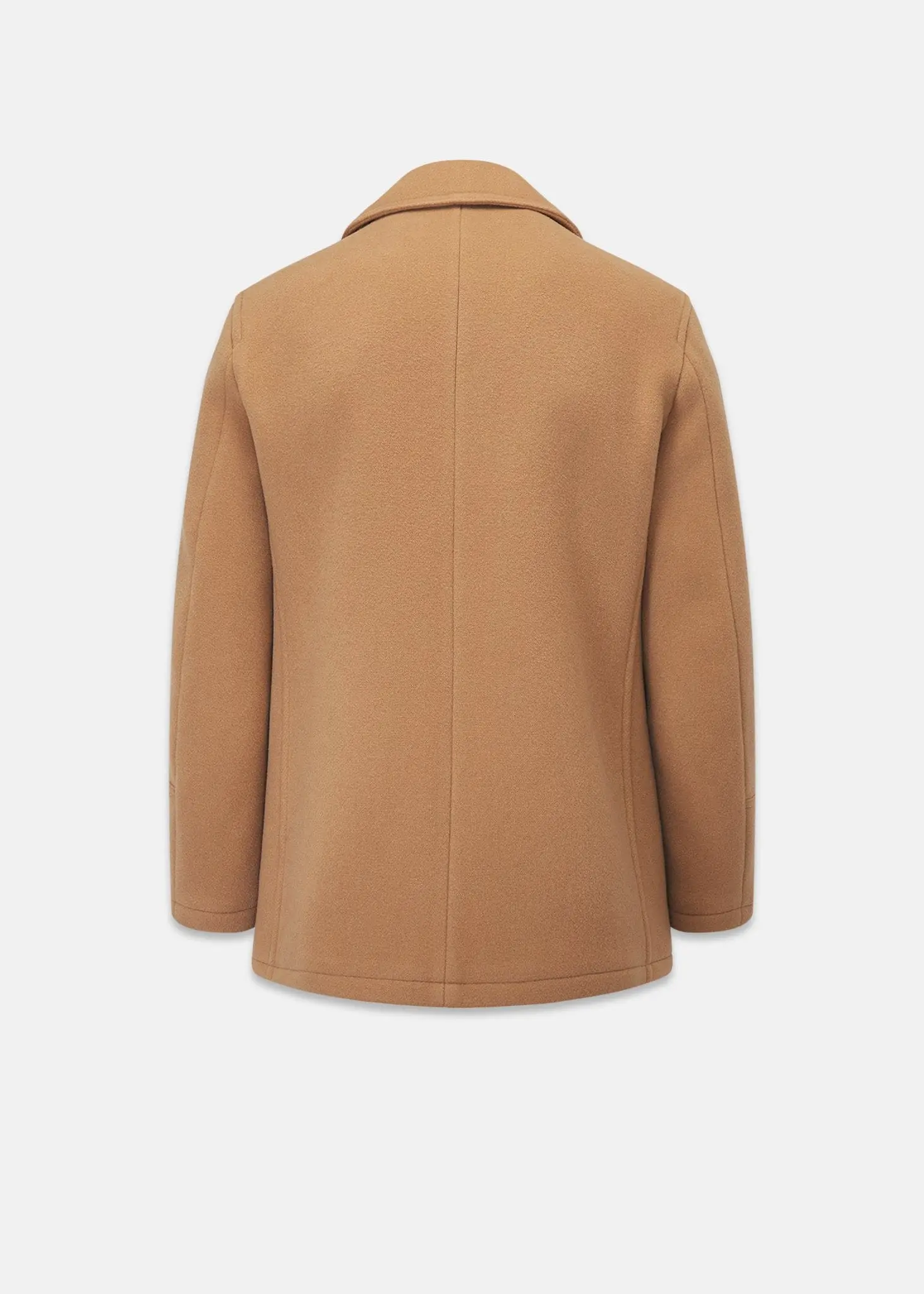 Men's Tennyson Peacoat Camel - Image 3