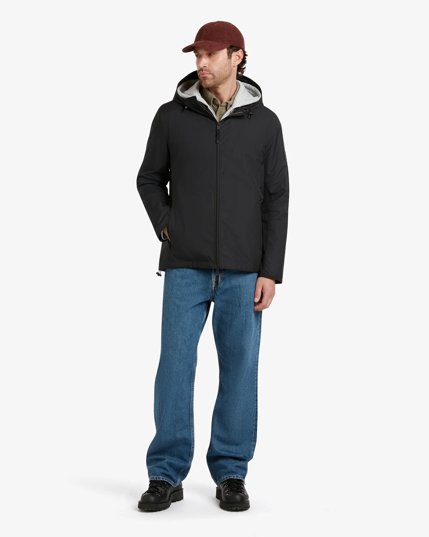 Men's Wainwright Packable Jacket Black