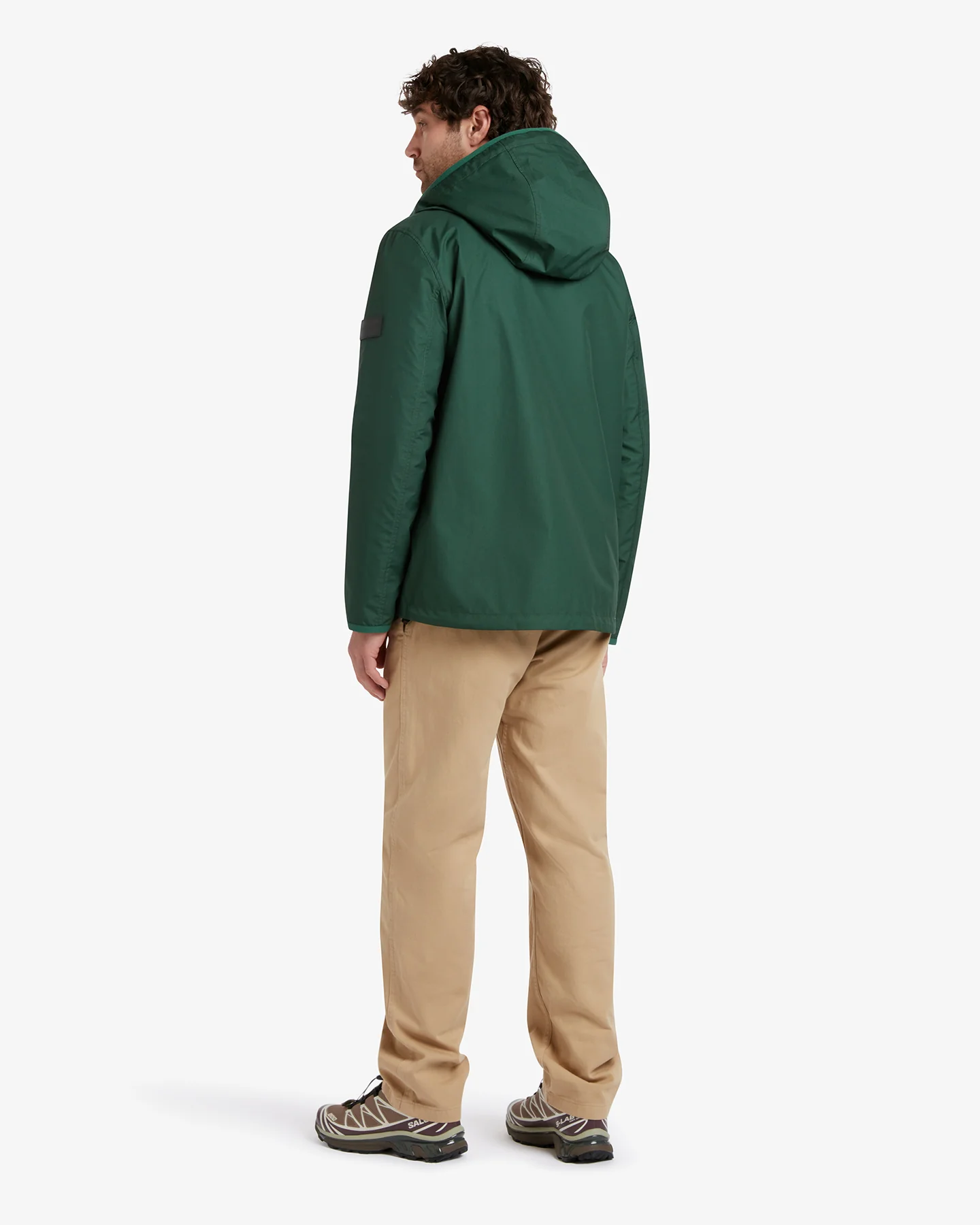 Men's Wainwright Packable Jacket Racing Green - Image 4