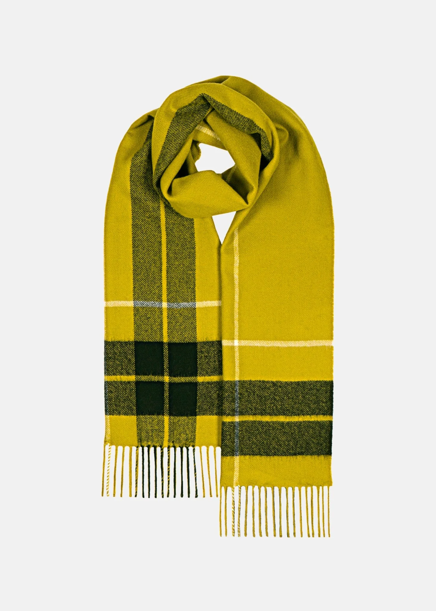 Unisex Oversized Lambswool Scarf Barclay Dress