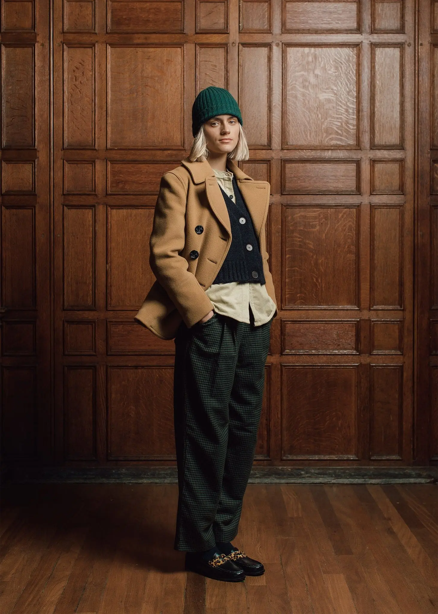 Women's Bronte Peacoat Camel