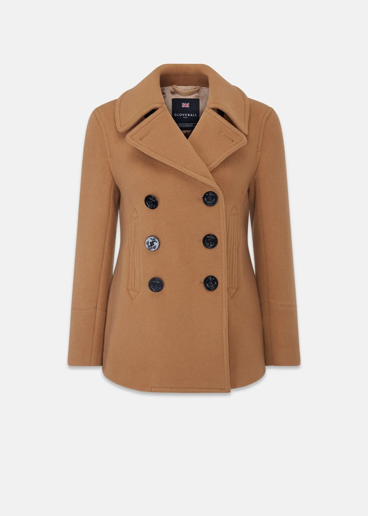 Women's Bronte Peacoat Camel - Image 2