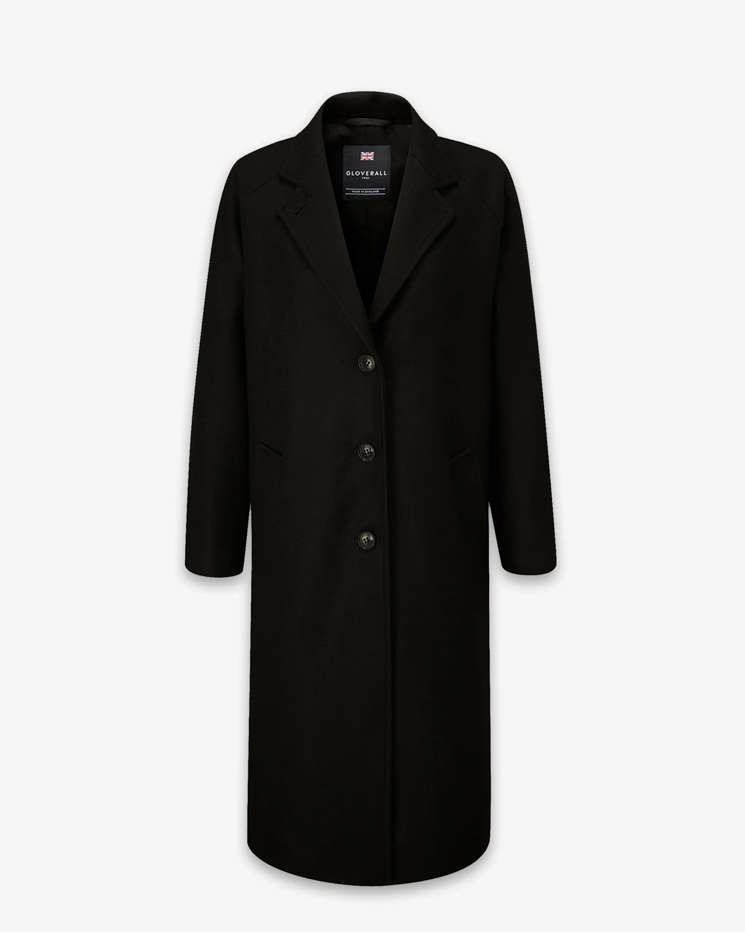 Women's Chesterfield Overcoat Black - Image 5