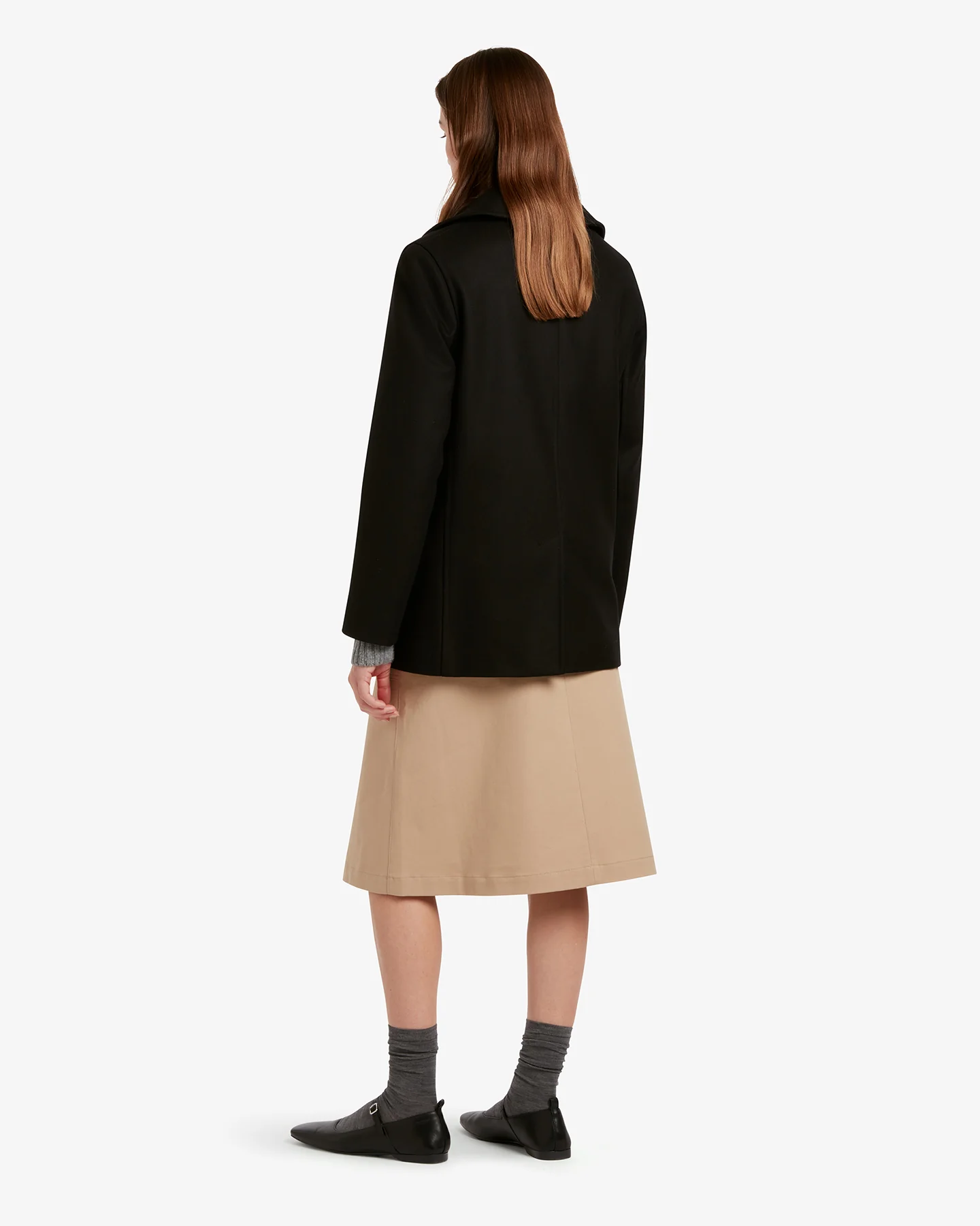Women's Clementine Peacoat Black - Image 4