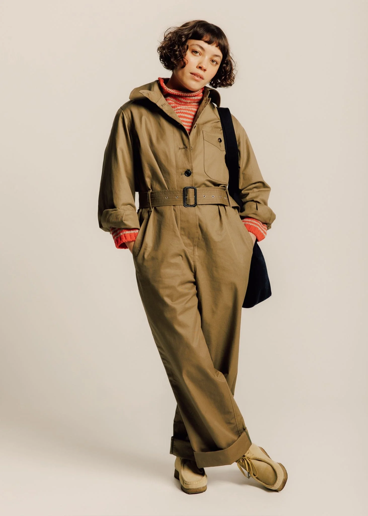 Women's Curtis Overall Camel