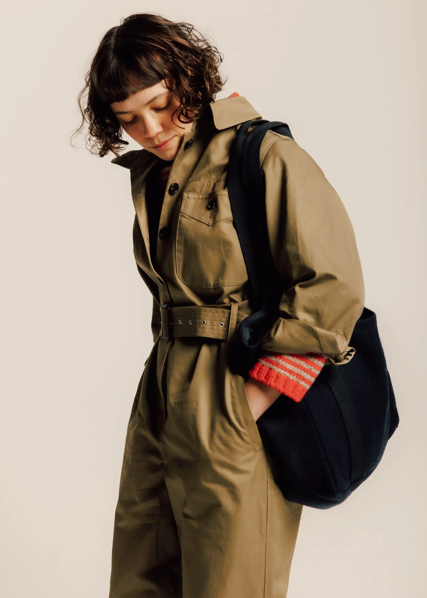 Women's Curtis Overall Camel - Image 3
