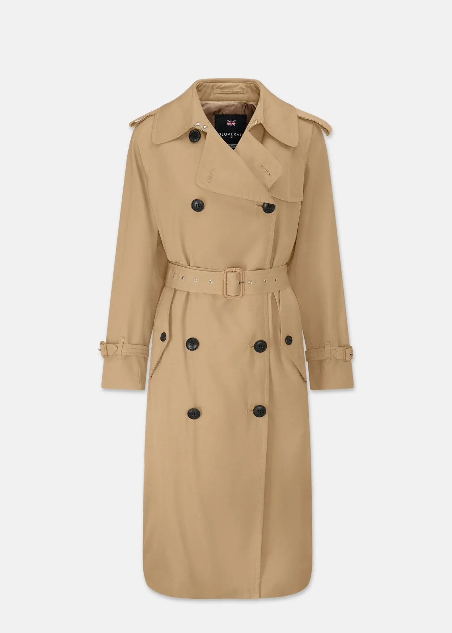 Women's Darcy Trench Coat Stone - Image 2
