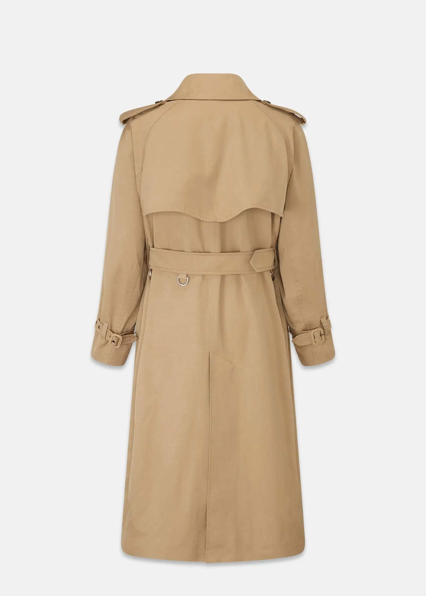 Women's Darcy Trench Coat Stone - Image 3