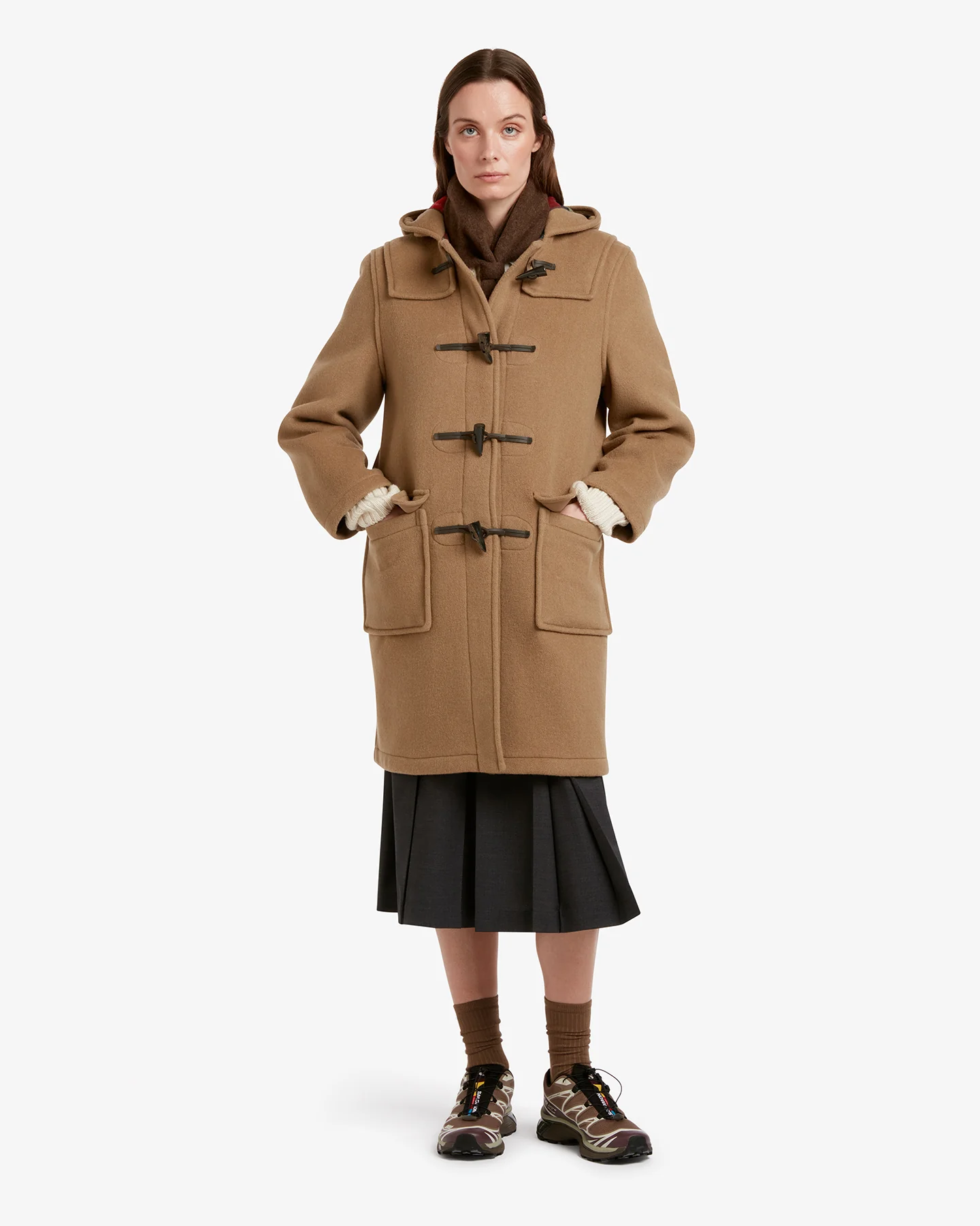 Women's Freda Duffle Coat Camel Buchanan