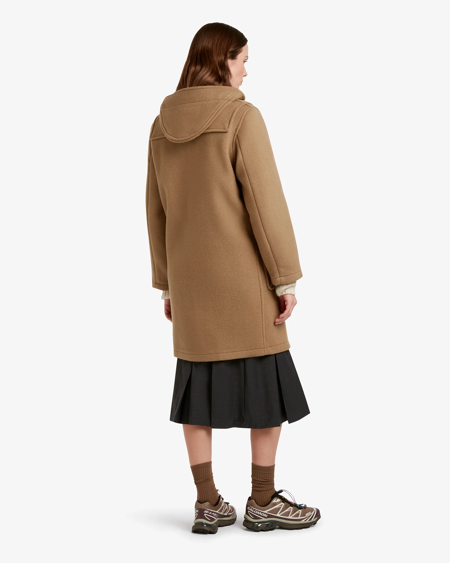 Women's Freda Duffle Coat Camel Buchanan - Image 4