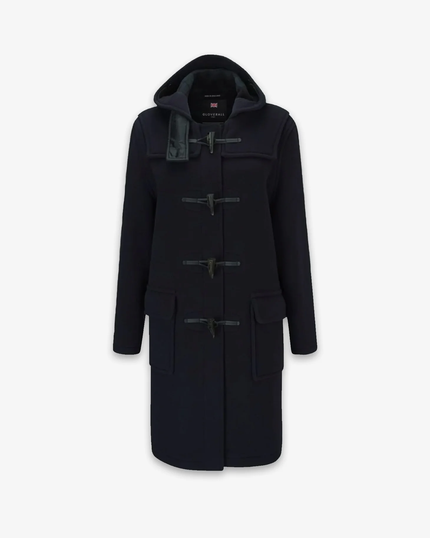 Women's Freda Duffle Coat Navy Black Watch - Image 5