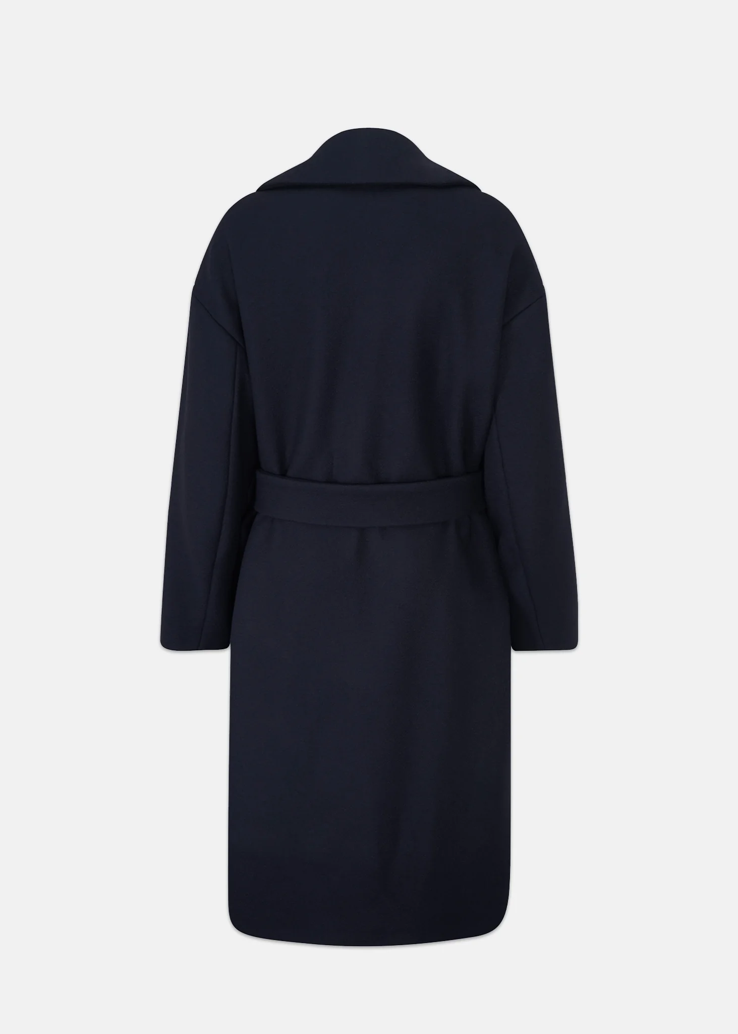Women's Hepburn Overcoat Navy - Image 6