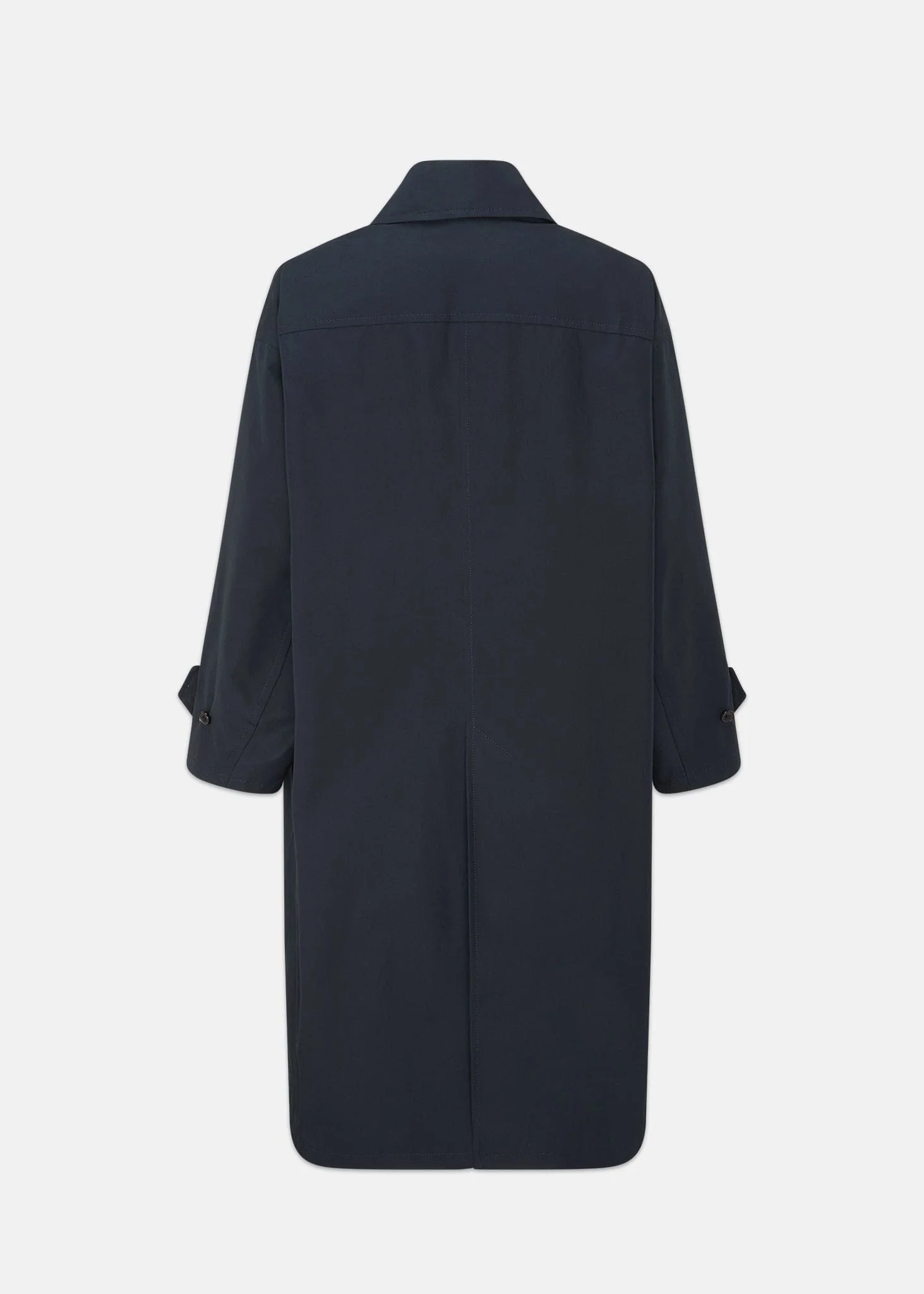 Women's Lindley Rain Mac Dark Navy - Image 2