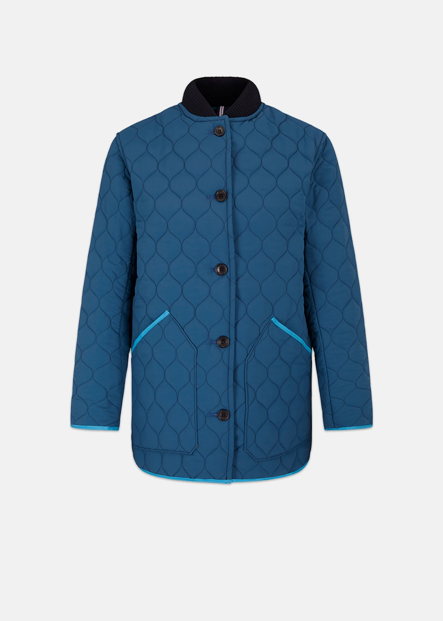 Women's Miller Quilted Jacket Petrol Blue