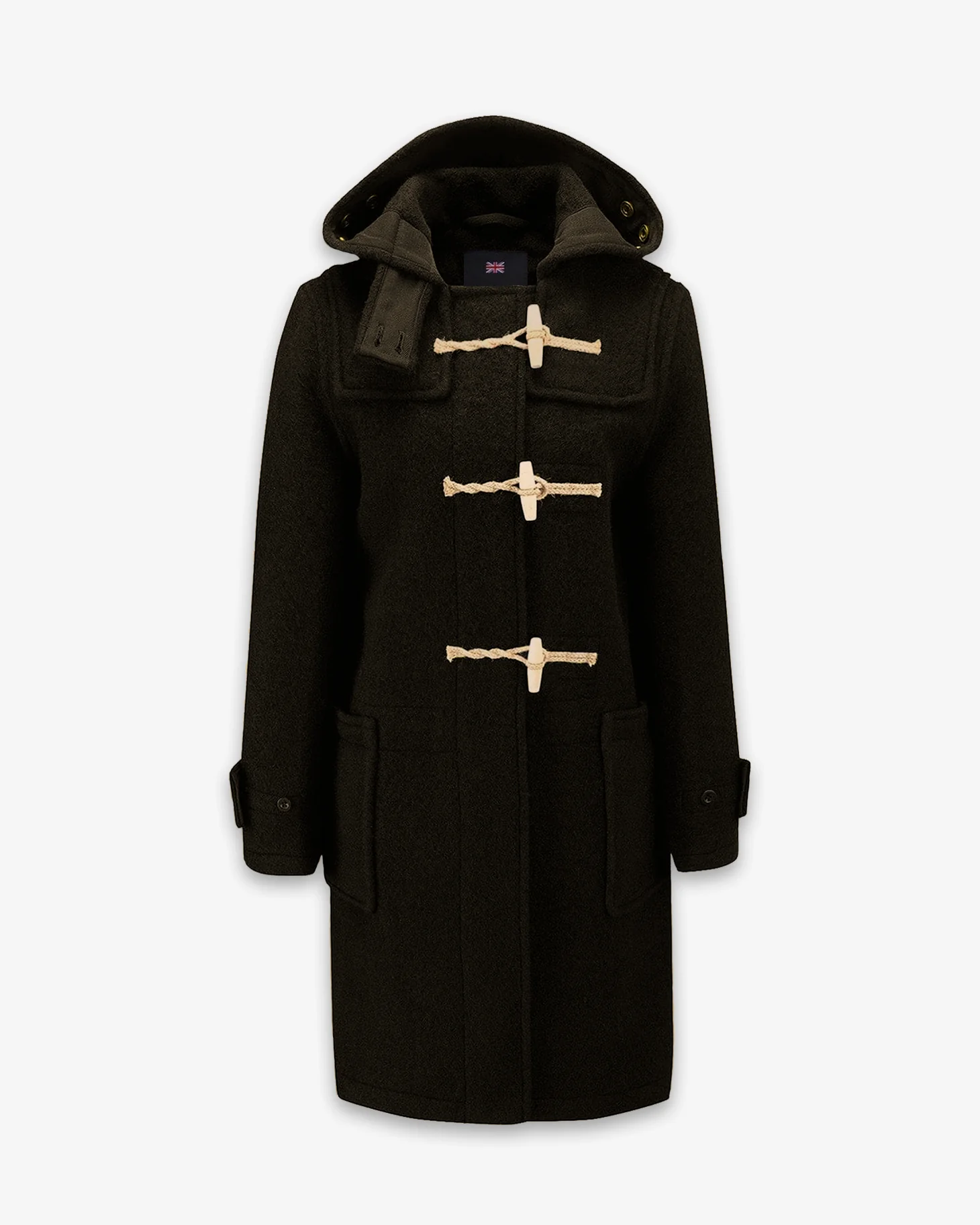 Women's Original Monty Duffle Coat Black - Image 5