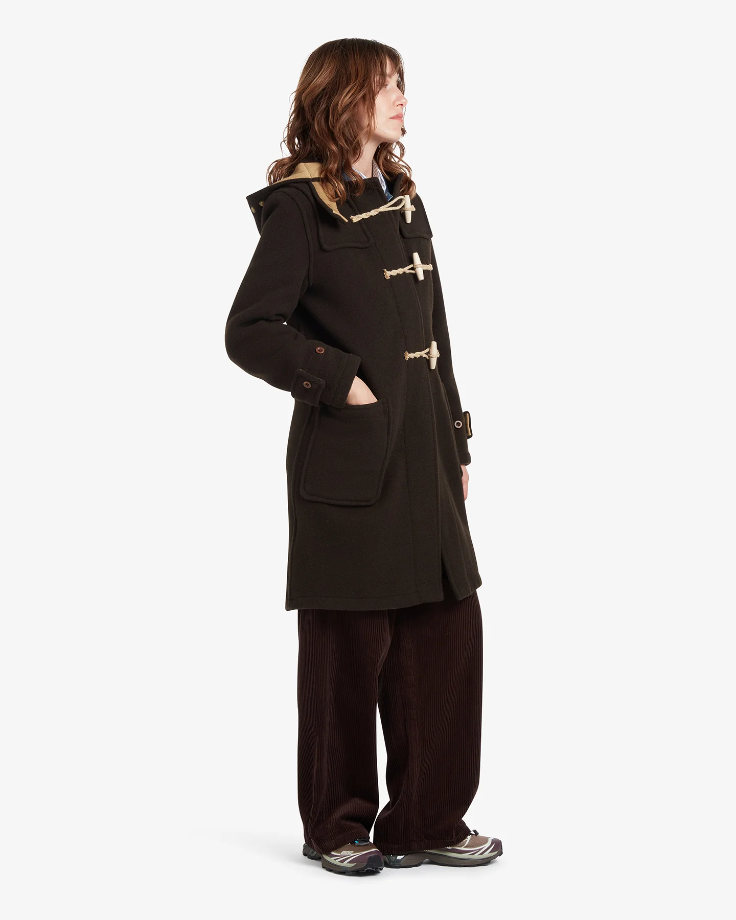Women's Original Monty Duffle Coat Brown - Image 3
