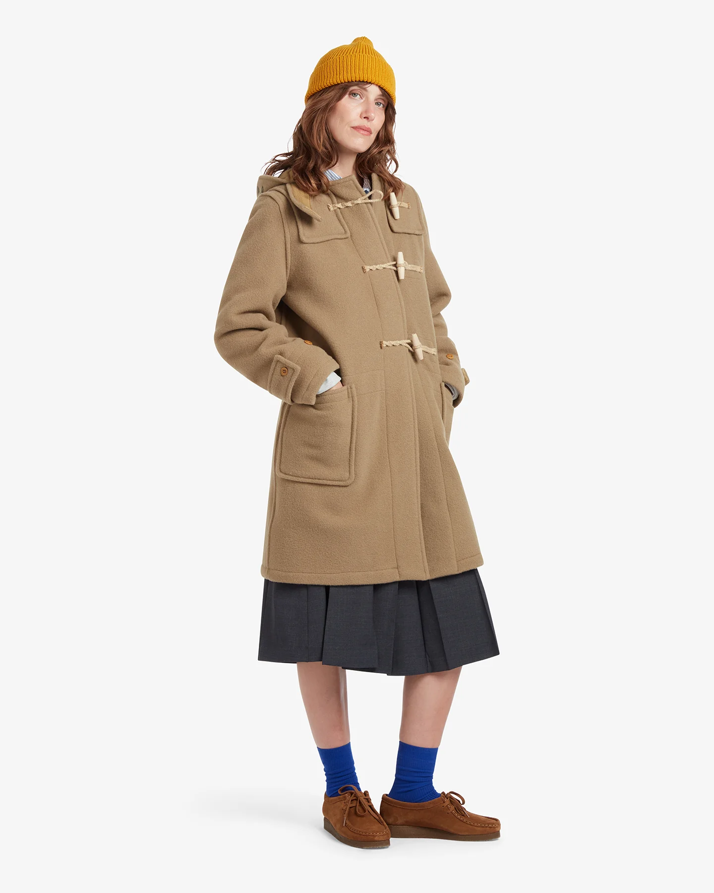 Women's Original Monty Duffle Coat Camel - Image 3